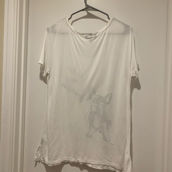 Banana Republic Pardon My Frenchie Bulldog Tee - Picture 4 of 4